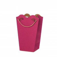 Daisy Pot Shopper Kraft Large Cerise (12) IYICI